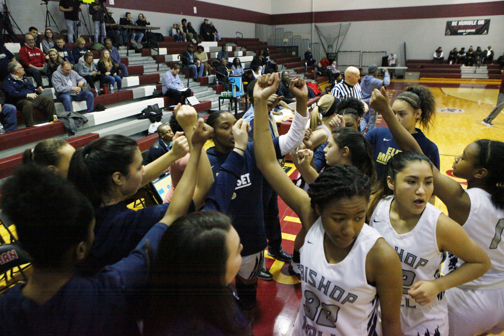 Gallery: Girls 2A basketball sectional final - Bishop Noll vs. Bowman Academy